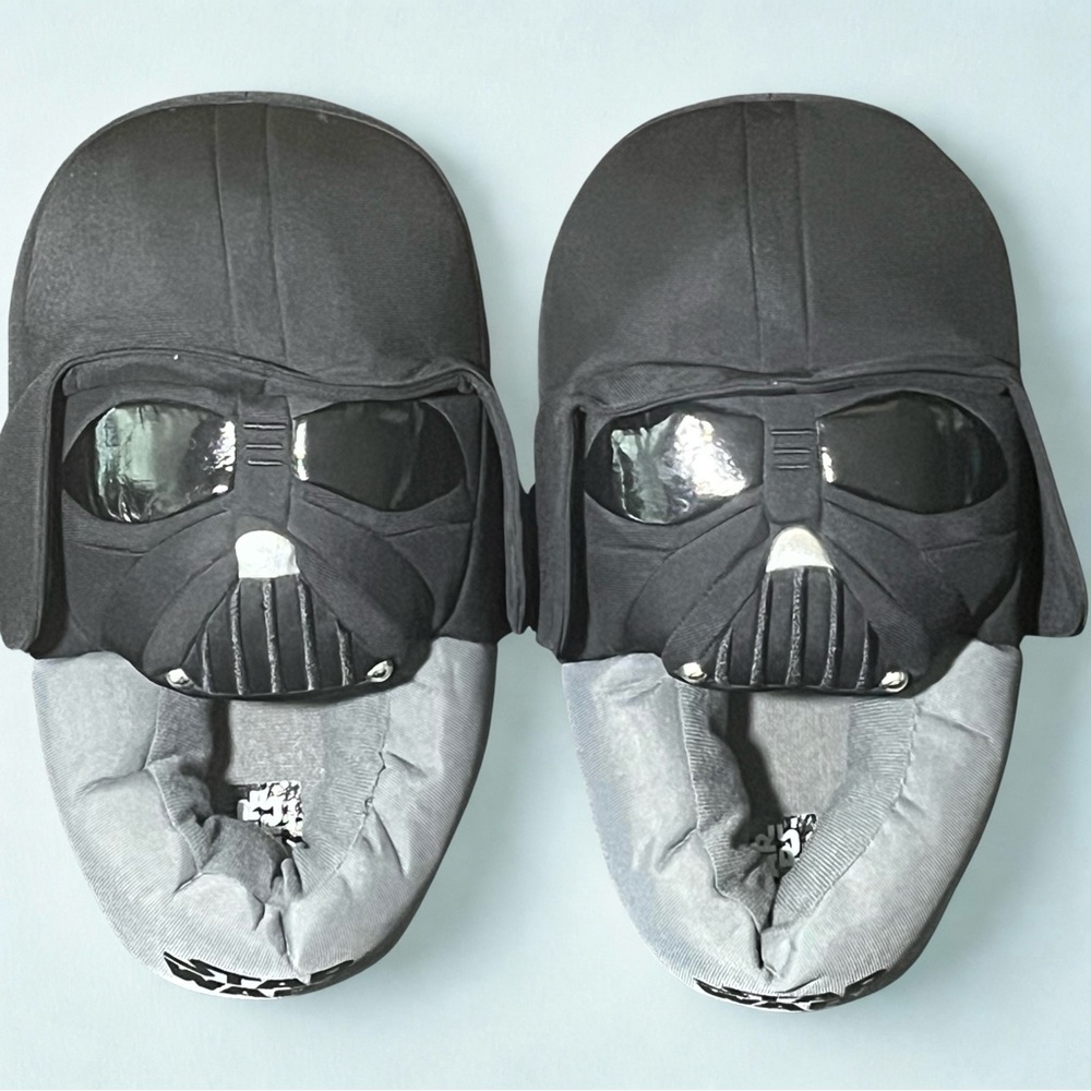Star Wars Darth Vader slippers -Size 9/10 Darth Vader Shoes, Rare Star Wars Gift